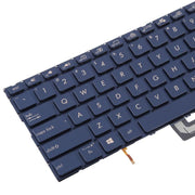 US Version Backlit Laptop Keyboard for Asus ZenBook 14 UX434 UX434F UX434FA UX434FL UX434FLC(Blue)