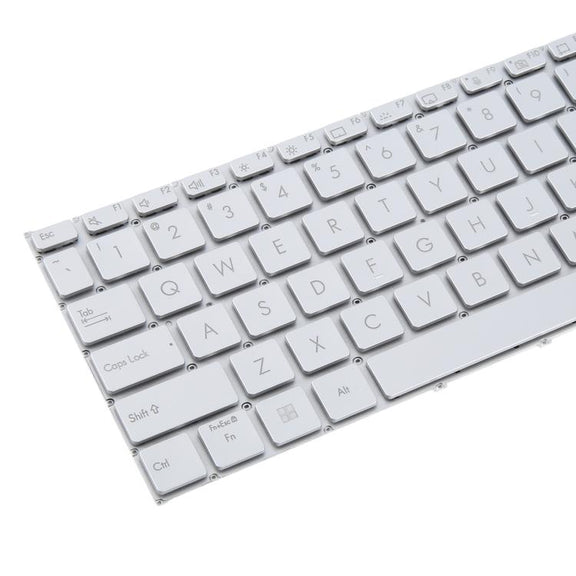 US Version Backlit Laptop Keyboard for Asus Vivobook 15 X1502 X1502ZA X1502Z X1502VA B1502 B1502CBA(Silver)
