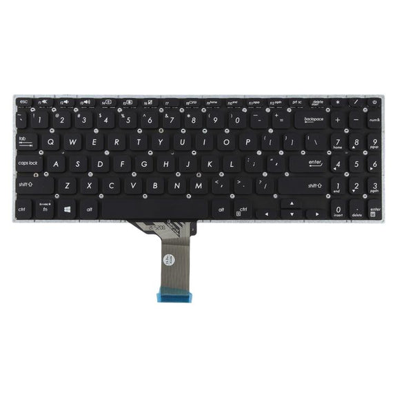 US Version Laptop Keyboard for Asus S530 S530U S530F S15 S530UA S530UN S5300 S5300F S5300FN S5300U S5300UN X530 X530M(Silver)