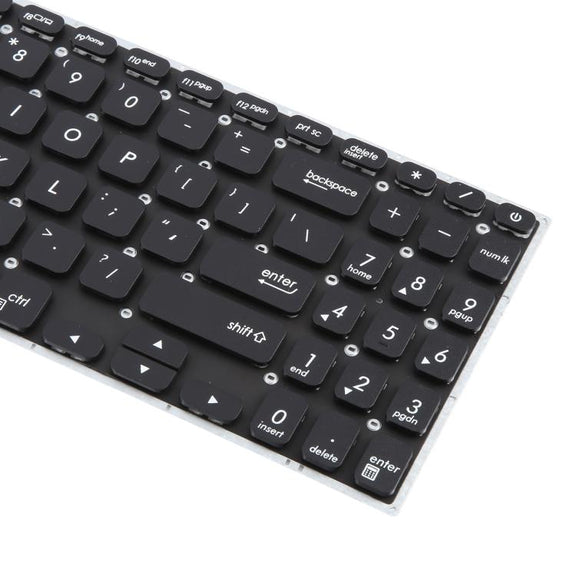 US Version Laptop Keyboard for Asus S530 S530U S530F S15 S530UA S530UN S5300 S5300F S5300FN S5300U S5300UN X530 X530M(Silver)