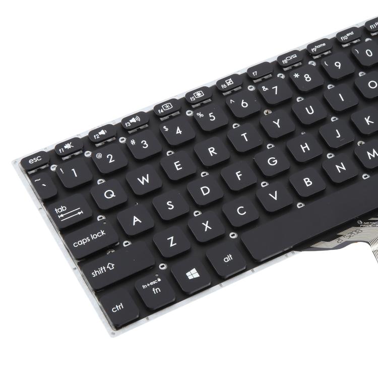 US Version Laptop Keyboard for Asus S530 S530U S530F S15 S530UA S530UN S5300 S5300F S5300FN S5300U S5300UN X530 X530M(Silver)