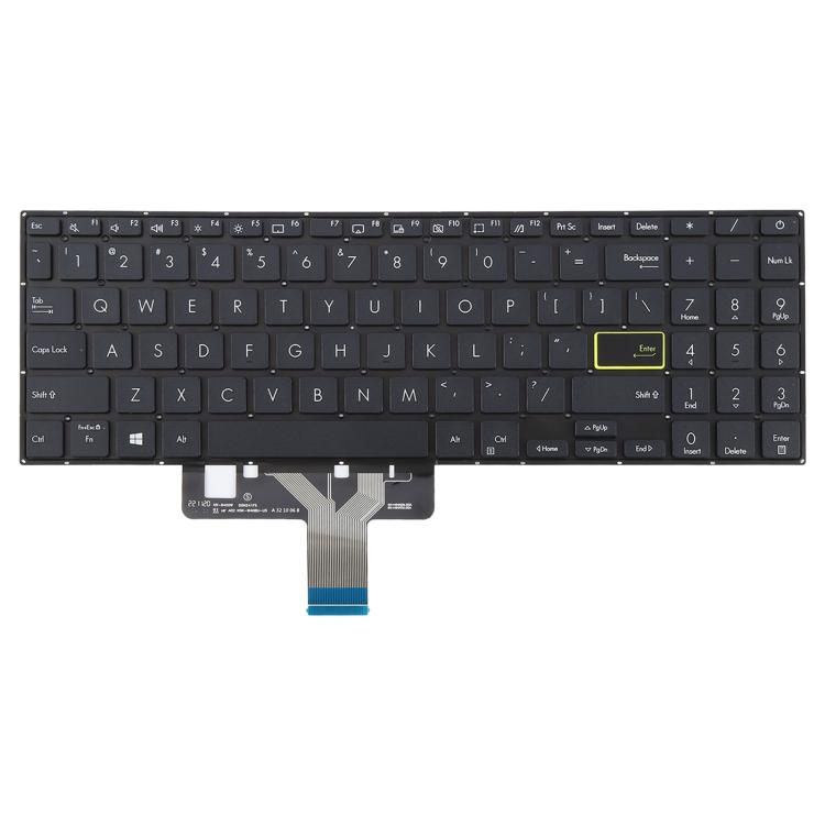 US Version Laptop Keyboard for Asus VivoBook X521 V5100E X521FL S5600F S533F 2020(Black) - Replacement Keyboards by PMc TechLife | Online Shopping South Africa | PMc TechLife | Buy Now Pay Later Mobicred