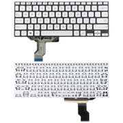 US Version Laptop Keyboard for Asus VivoBook 14 X420 X420F X420FA X420U A420F A420 A420U S420 S420UA P1411F P1411FA(Silver)