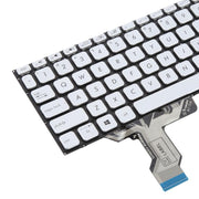 US Version Laptop Keyboard for Asus VivoBook 14 X420 X420F X420FA X420U A420F A420 A420U S420 S420UA P1411F P1411FA(Silver)