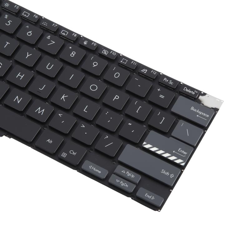 US Version Backlit Laptop Keyboard for Asus Vivobook Pro 14X M7400 M4700 M4700QC M4700PC M7600 M3400 M3401 M3401Q X7400 X3400 X3400P K3400P(Black)
