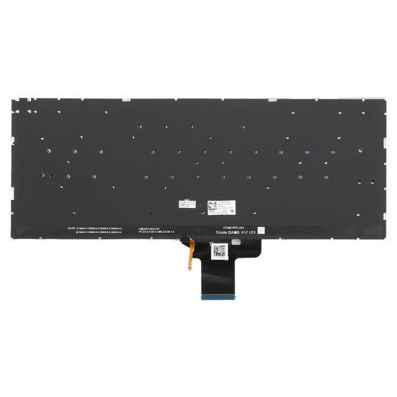 US Version Backlit Laptop Keyboard for Asus Vivobook Pro 14X M7400 M4700 M4700QC M4700PC M7600 M3400 M3401 M3401Q X7400 X3400 X3400P K3400P(Gray)