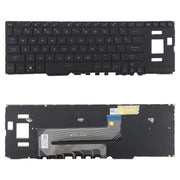 US Version Backlit Laptop Keyboard for Asus ROG Zephyrus Duo 15 inch GX550L GX550 GX550LXS GX550LWS GX551 GX551Q(Black)