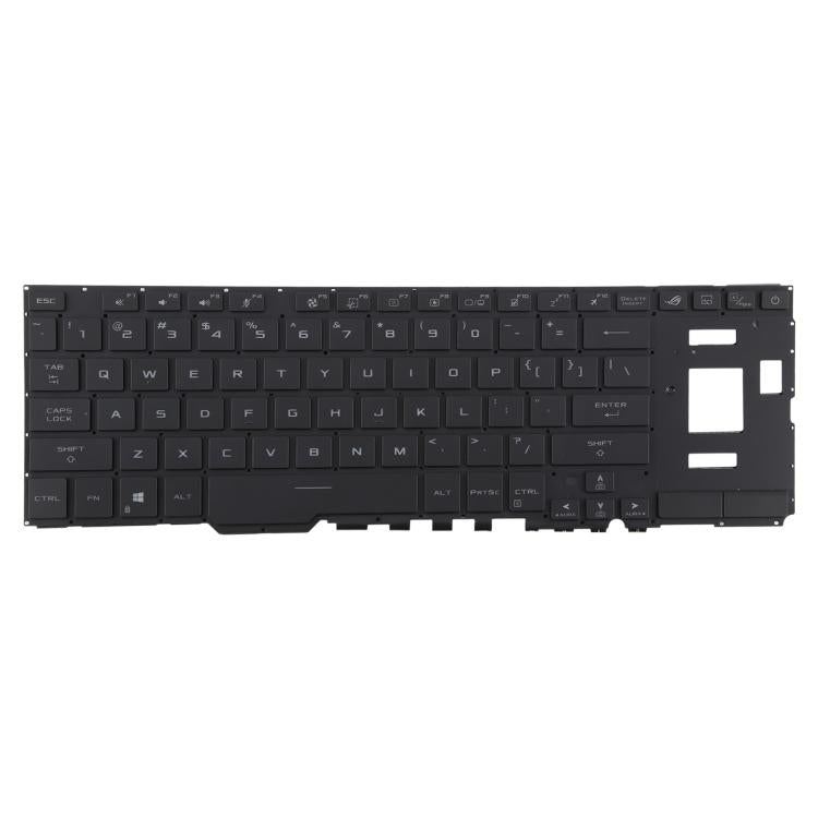 US Version Backlit Laptop Keyboard for Asus ROG Zephyrus Duo 15 inch GX550L GX550 GX550LXS GX550LWS GX551 GX551Q(Black)