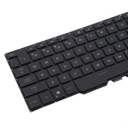 US Version Backlit Laptop Keyboard for Asus ROG Zephyrus Duo 15 inch GX550L GX550 GX550LXS GX550LWS GX551 GX551Q(Black)