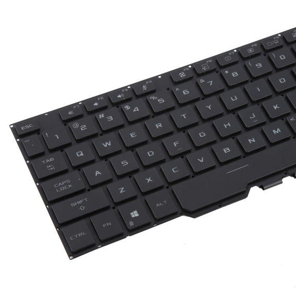 US Version Backlit Laptop Keyboard for Asus ROG Zephyrus Duo 15 inch GX550L GX550 GX550LXS GX550LWS GX551 GX551Q(Black)