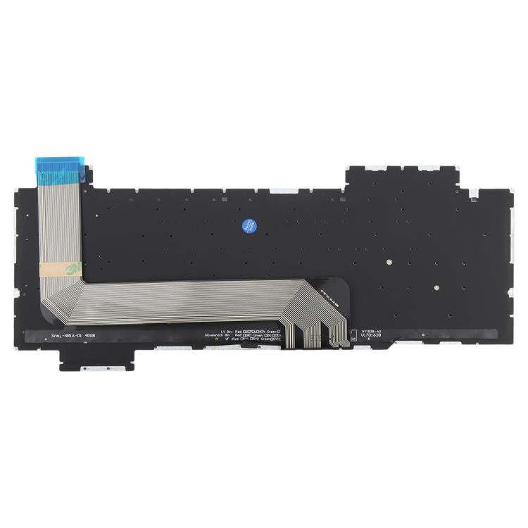 US Version Backlit Laptop Keyboard for Asus FX63 FX63V FX503VM FX503VD ZX63VE FZ63V GL503VS(White)