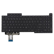 US Version RGB Backlit Laptop Keyboard for Asus ROG Stirx G17 G713 G713Q G713QE G713QY G713QR G713RX G713RS G713RC G713IR G713IH(Black)