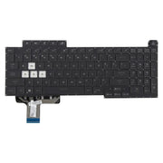 US Version 16 Pin Colorful Backlit Laptop Keyboard for Asus ROG Stirx G17 G713 G713Q G713QE G713QY G713QR G713RX G713RS G713RC G713IR G713IH(Black)