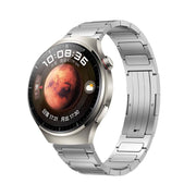 Kalebol 22mm Universal Titanium Scratch Resistant Strap(Titanium Silver)