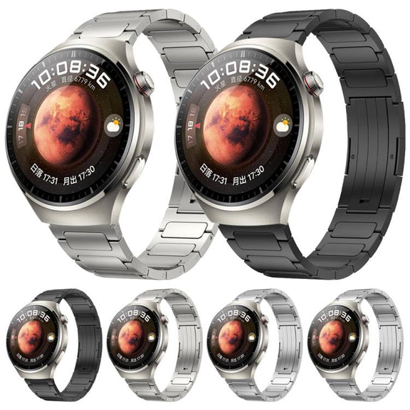 Kalebol 22mm Universal Titanium Scratch Resistant Strap(Titanium)