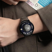 Kalebol 22mm Universal Titanium Scratch Resistant Strap(Titanium Silver)