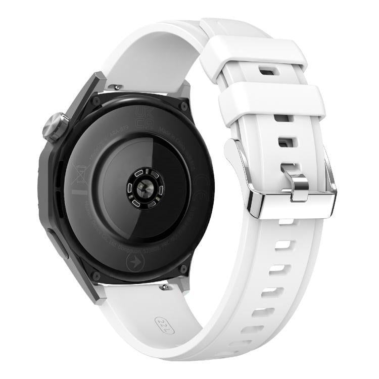 Kalebol 22mm Universal Silicone Watch Strap(White) - free shipping - PMC Jewellery - Order now!