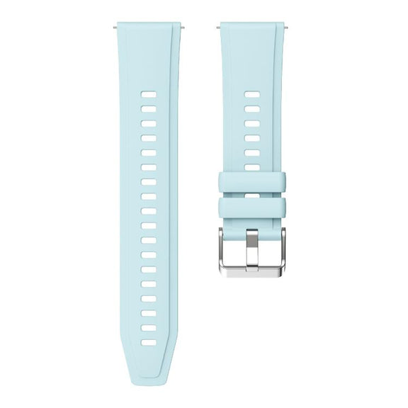 Kalebol 22mm Universal Silicone Watch Strap(Ice Blue)
