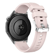 Kalebol 22mm Universal Silicone Watch Strap(Pink)