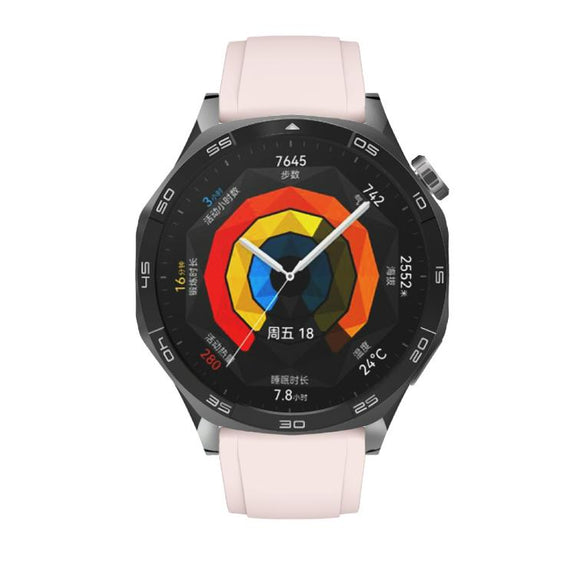 Kalebol 22mm Universal Silicone Watch Strap(Pink)