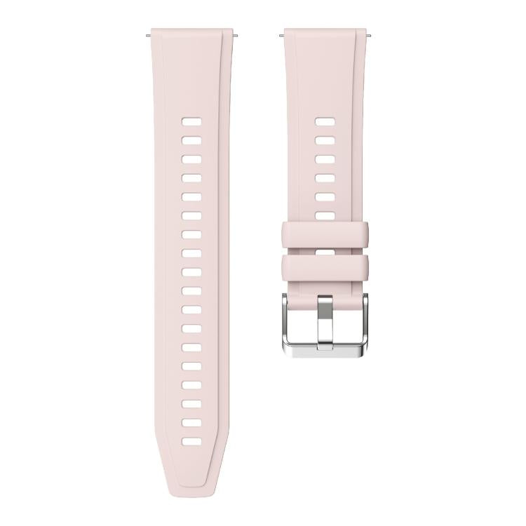 Kalebol 22mm Universal Silicone Watch Strap(Pink)