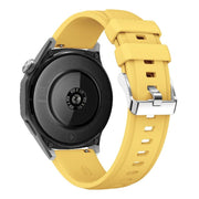 Kalebol 22mm Universal Silicone Watch Strap(Yellow)