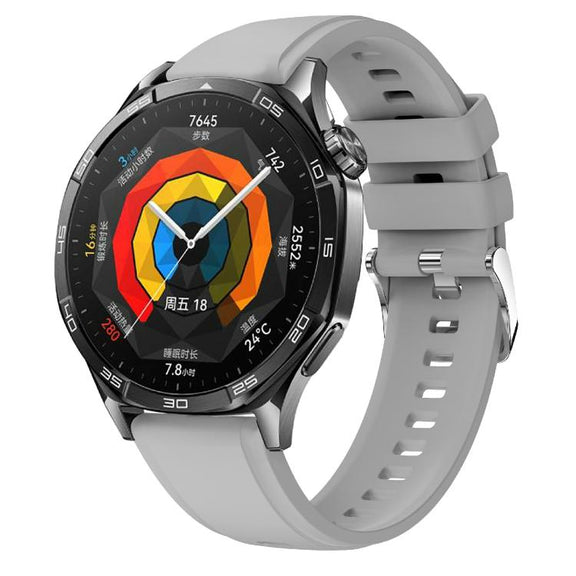 Kalebol 22mm Universal Silicone Watch Strap(Light Grey)