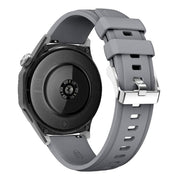 Kalebol 22mm Universal Silicone Watch Strap(Space Grey)