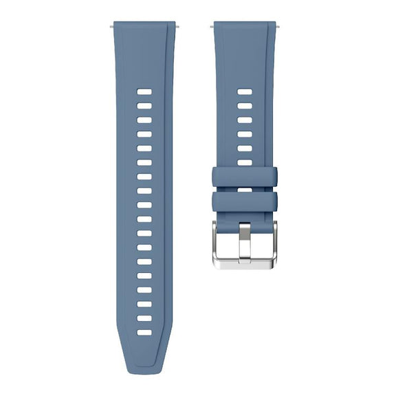 Kalebol 22mm Universal Silicone Watch Strap(Topa Blue)