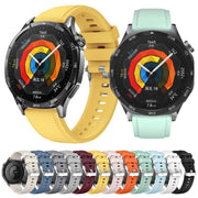 Kalebol 22mm Universal Silicone Watch Strap(Light Grey)