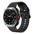 For Samsung Galaxy Watch Ultra 47mm / Ultra 2025 Kalebol Wave Stitching Silicone Strap(Black) - free shipping - PMC TechLife - Order now!