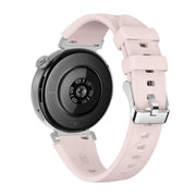 Kalebol 18mm Universal Diamond Embossed Silicone Strap(Pink)