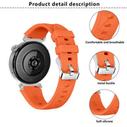 Kalebol 18mm Universal Diamond Embossed Silicone Strap(Starlight)