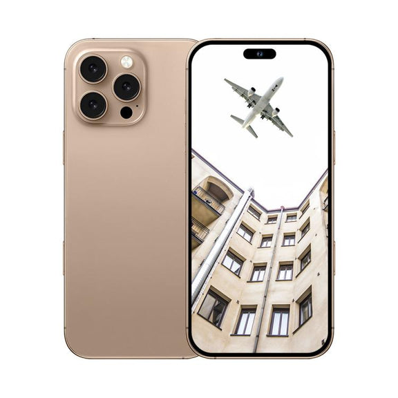 A88 / i16 Pro Max, 2GB+16GB, 6.6 inch Android 8.1 MTK6580A Quad Core, OTG, Network: 3G, Dual SIM, Plug:US Plug(Desert Gold)