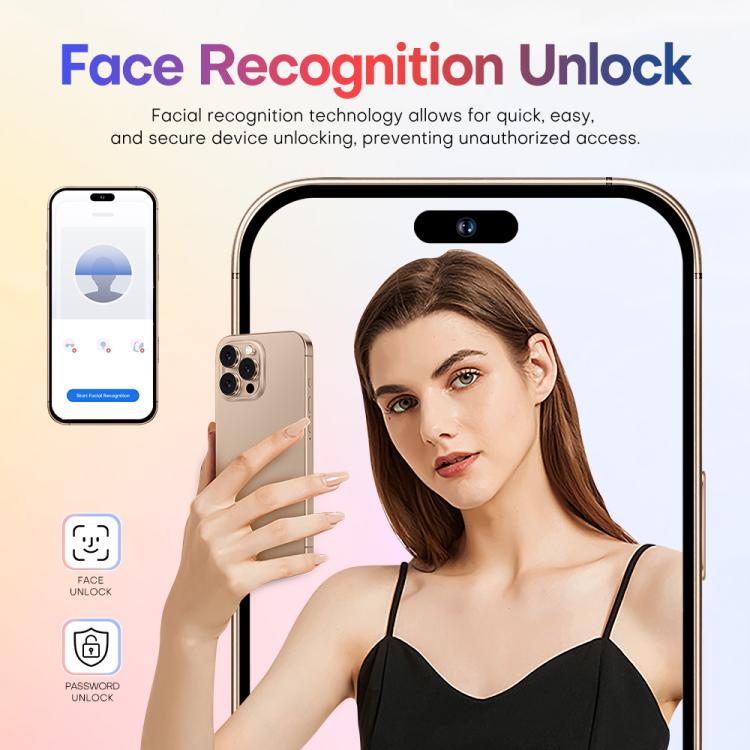 A88 / i16 Pro Max, 2GB+16GB, 6.6 inch Android 8.1 MTK6580A Quad Core, OTG, Network: 3G, Dual SIM, Plug:AU Plug(Titanium Grey)