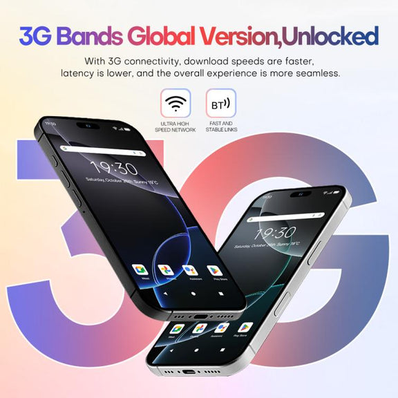 A88 / i16 Pro Max, 2GB+16GB, 6.6 inch Android 8.1 MTK6580A Quad Core, OTG, Network: 3G, Dual SIM, Plug:AU Plug(Titanium White)