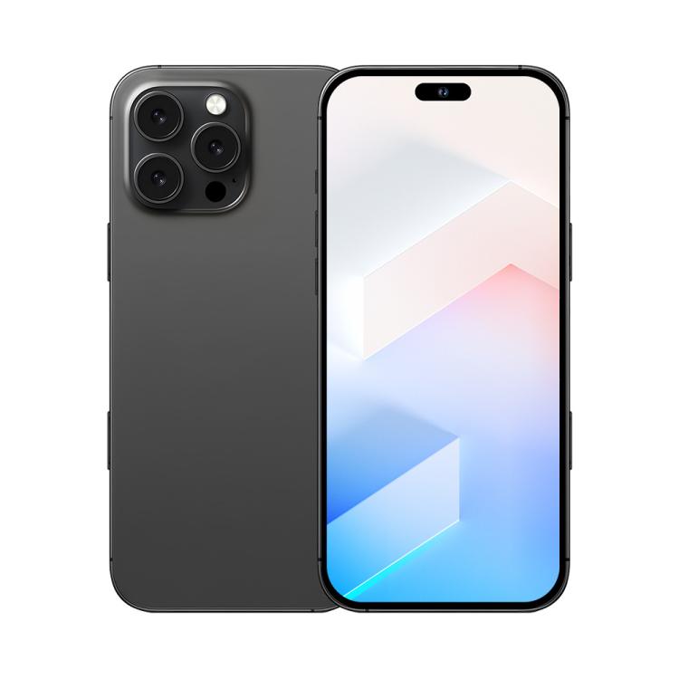 A88A / i16 Pro Max, 6GB+64GB, 6.6 inch Android 12 MTK6762 Helio G25 Octa Core, NFC, OTG, Network: 4G, Dual SIM, Plug:US Plug(Titanium Black) - free shipping - PMc TechLife - Order now!