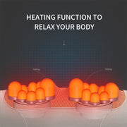 Multifunctional Mini Massage Pillow Neck and Shoulder Cervical Massager, Plug Type:AU Plug(Black)