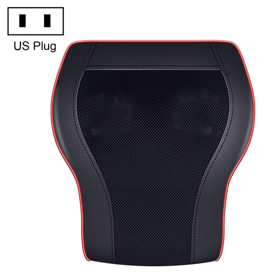 Multifunctional Mini Massage Pillow Neck and Shoulder Cervical Massager, Plug Type:US Plug(Black)