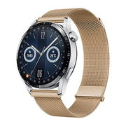 Kalebol 20mm Universal Loop Double Magnetic Buckle Milanese Strap(Rose Gold)