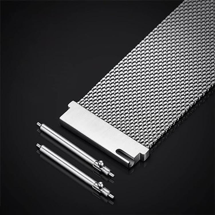 Kalebol 22mm Universal Loop Double Magnetic Buckle Milanese Strap(Graphite Grey)