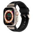 For Apple Watch 46mm / 49mm / 45mm / 44mm Kalebol Honeycomb TPU Titanium Mesh Strap(Black Titanium Net) - free shipping - PMC TechLife - Order now!