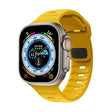For Apple Watch 46mm / 49mm / 45mm / 44mm Kalebol Sport Silicone Strap(Yellow) - Watch Bands by Kalebol | Online Shopping South Africa | PMC TechLife | Buy Now Pay Later Mobicred