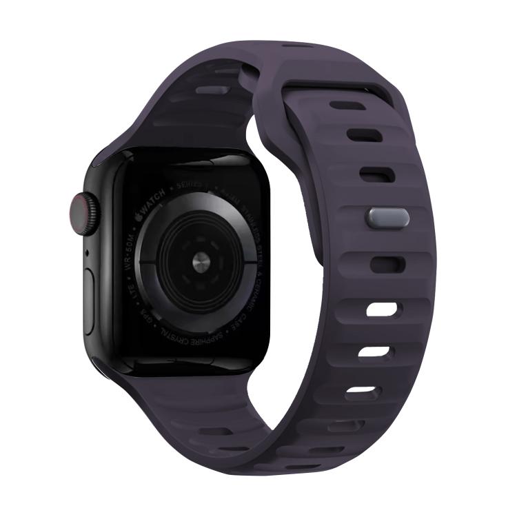 For Apple Watch 46mm / 49mm / 45mm / 44mm Kalebol Sport Silicone Strap(Crimson Cherry) - Watch Bands by Kalebol | Online Shopping South Africa | PMC TechLife | Buy Now Pay Later Mobicred