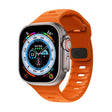 For Apple Watch 42mm / 41mm / 40mm / 38mm Kalebol Sport Silicone Strap(Dark Orange) - Watch Bands by Kalebol | Online Shopping South Africa | PMC TechLife | Buy Now Pay Later Mobicred