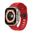 For Apple Watch 42mm / 41mm / 40mm / 38mm Kalebol Sport Silicone Strap(Red) - Watch Bands by Kalebol | Online Shopping South Africa | PMC TechLife | Buy Now Pay Later Mobicred