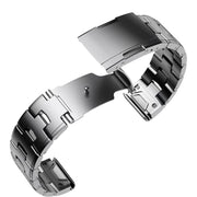 For Garmin Watch 22mm Oracle Titanium Alloy Watch Band(Silver)