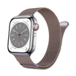 For Apple Watch 42mm / 41mm / 40mm / 38mm Kalebol Semi-round Tail Milan Stainless Steel Strap(Pink Purple) - free shipping - PMC TechLife - Order now!