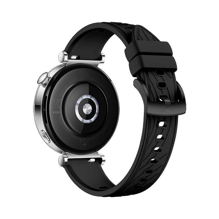 Kalebol 18mm Universal Textured Silicone Black Buckle Strap(Black) - free shipping - PMc TechLife - Order now!