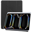 For iPad Pro 13 2024 ZGA Genre Series Y-Fold Leather Tablet Case with Pen Slot(Black) - free shipping - PMc TechLife - Order now!
